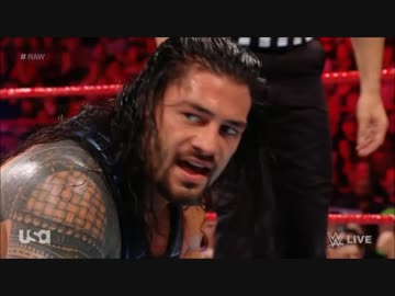 【WWE】ローマン・レインズvsケビン・オーウェンス【RAW 5.20】