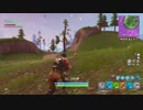 【Fortnite】フレンドが落下死したので１人で勝ちました