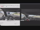 [HTC vive][VR]assetto corsa（レースゲーム） VRモードプレイ動画　フレンドと二画面
