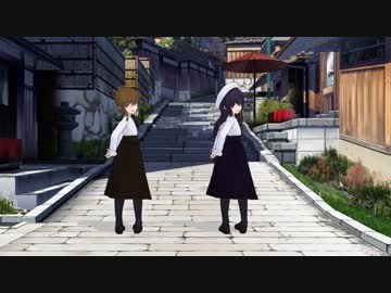 【艦これMMD】別の服の暁と電でお願いダーリンちょっと改正版