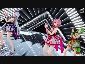 【MMD】 SCREAM 【Haku Teto Gumi】1080P