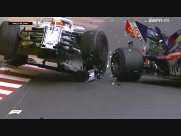 2018 F1 モナコGP ハイライト。