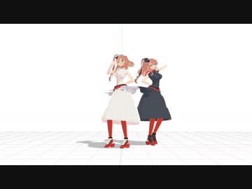【MMD艦これ】サラトガテスト被害妄想携帯女子　1080p