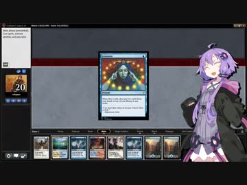 【MTG】結月ゆかりのミラクル解説ラジオ #1ターン目【レガシー】