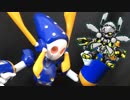 【メダ３カミキリver.】パテとヤスリと月面パンチ【実況＋模型】#15