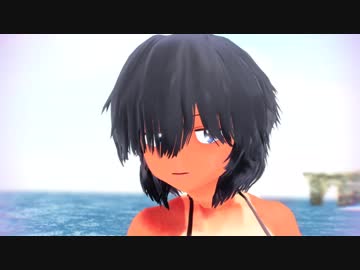 【MMD】卜部美琴と風見幽香 で Love Me If You Can【水着】　1080P