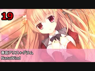 2017年萌えゲーアワード 年間ランキングBest50