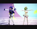 【MMD】らぶ式改変らっくるさんとままま式GUMIさんで『アンチグラビティーズ』