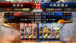 【三国志大戦】象兵で回数ランカーを目指す【その5】覇者VS司馬懿