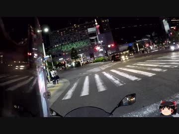 夜の京都の繁華街を走ってみた