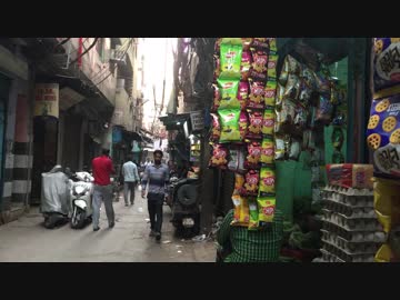 【インド旅行記・India Travel】オールドデリーのChawri Bazar(チャウリバザール)路地裏・周辺を適当に散歩【Old Delhi】