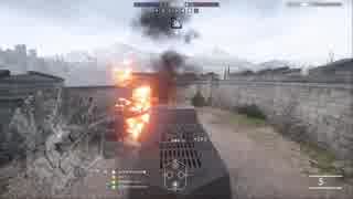 【BF1】重戦車で乗り物破壊というマイナージャンルで世界一位になってました　３