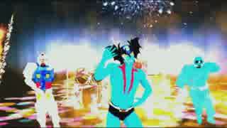 【MMD】BEYOND　THE　TIME　ガンダムさん　ザクさん　デビルマンさんでダンス