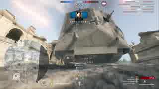 【BF1】重戦車で乗り物破壊というマイナージャンルで世界一位になってました　７