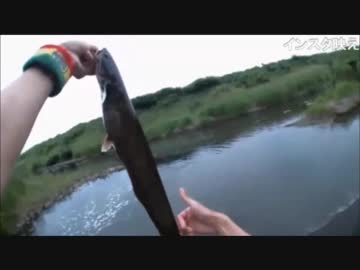 6.06 【魚釣り】川でルアーを投げます