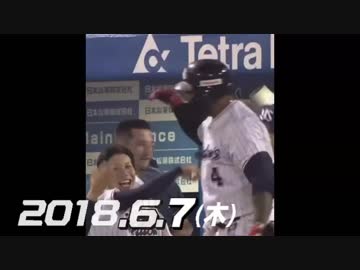 プロ野球セパ交流戦2018 今日のホームラン 2018.6.7