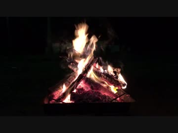 焚き火を囲んでみた