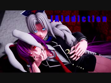 【MMD】[A]ddiction　優曇華さんとお師匠様(1080ｐ)