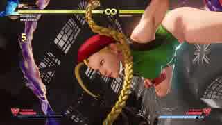Street Fighter® V　キャミィの紹介とコンボ
