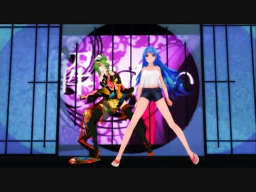 【MMD】ハイテク障子間でミクとグミが交差する『乱躁滅裂ガール』