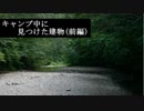 【怪談カフェ　狐狗狸】 「キャンプ中に見つけた建物(前編)」