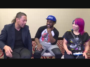 【WWE】ASUKA と 中邑真輔UpUpDownDownに出演！