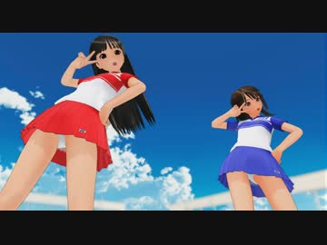 【MMD】2人のてとらさんがかわいらしく踊る♪（メランコリック）