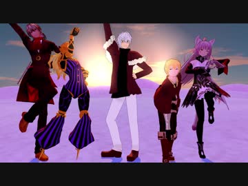 【Fate/MMD】美脚戦隊スレンダー【ロシア】