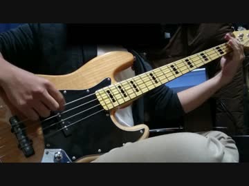 【ドリームクラブGogo.】嵐を呼ぶネコ☆をベースで弾いてみた