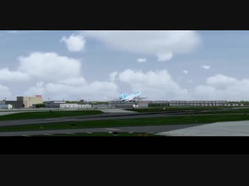 大韓航空6316便墜落事故 アニメーション