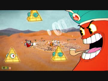 【刀剣乱舞偽実況】長谷部が債務者の魂を狩る-Part4-【Cuphead】