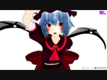 【MMD】おぜう様に頭をなでていただいた【成長改変モデル】1080p