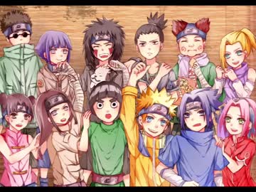 【NARUTO】木の葉の皆を描いてみた！