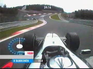 F1 2002年 ベルギーGP 予選 ライコネン オンボード