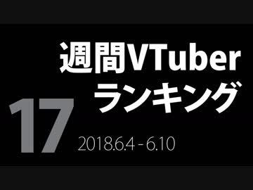 【第17回】週間VTuberランキング【PANORA】【非公式】