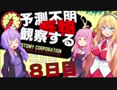 【Lobotomy_Corp】予測不能の怪物観察するニュー８日目【VOICEROID実況プレイ】