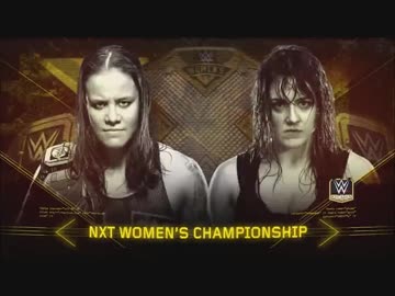【NXT】シェイナ・ベイズラー(ch.)vsニッキー・クロス【Chicago】