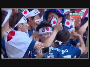 サッカー　W杯2018　06-19 　日本ｖｓコロンビア　ダイジェスト
