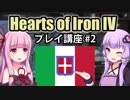 【HoI4初心者向け】ゆかりんと茜ちゃんのHearts of Iron IVプレイ講座 第2回【イタリア】