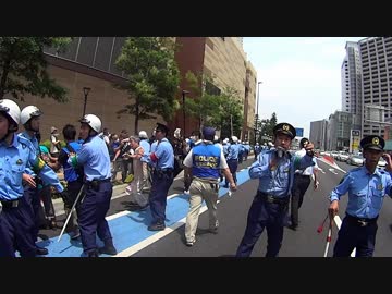 川崎デモ  　川崎を日本人の手に取り戻す！！マスコミが伝えない真実です。本当にあった出来事です　H29/07/16