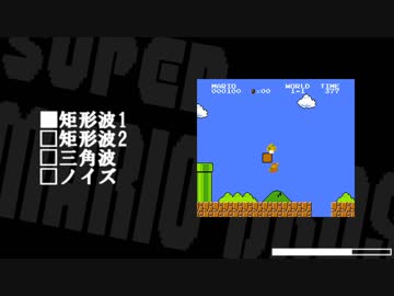 スーパーマリオブラザーズ　BGM分解