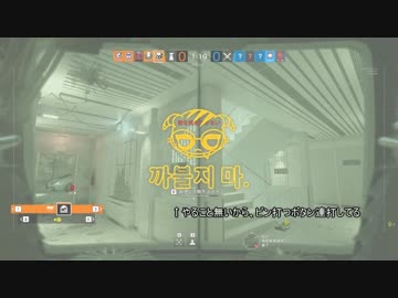 [レインボーシックスシージ]見知らぬ仲間たちと共に♪６[ゆっくり実況]