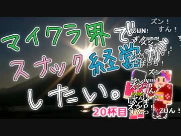 【Minecraft】マイクラ界でスナック経営がしたい：Re 20杯目【ゆっくり実況】