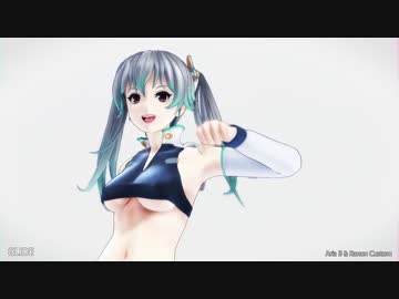 【MMD】GLIDE アリアB &amp; カノン【モデル配布】