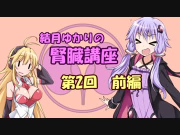 【結月ゆかり】結月ゆかりの腎臓講座 part2 前編 糸球体【弦巻マキ】