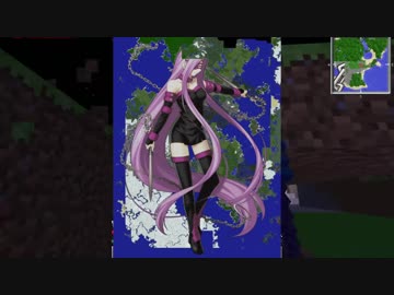 【Minecraft】世界一でっかい地上絵作るよ！Part42