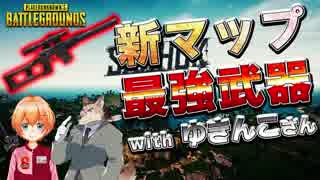 【PUBG実況】新マップ最強武器はこれ！新マップドン勝！wtih ゆきんこさん【VTuber】