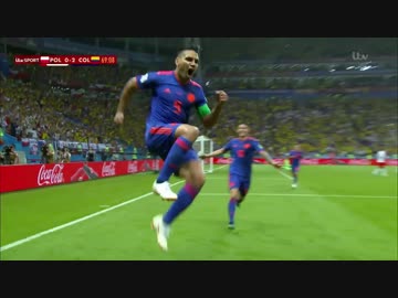 18w杯 Gl第2節 グループh ポーランド Vs コロンビア 18年6月24日 ニコニコ動画