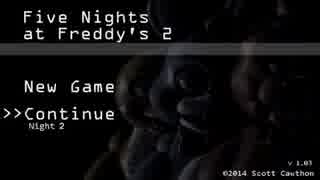 [FNAF2 スマホ版] パペット好きの字幕 監視する part2,0