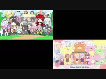 にじin'さんじ UP!!!!【修正版】 　比較　